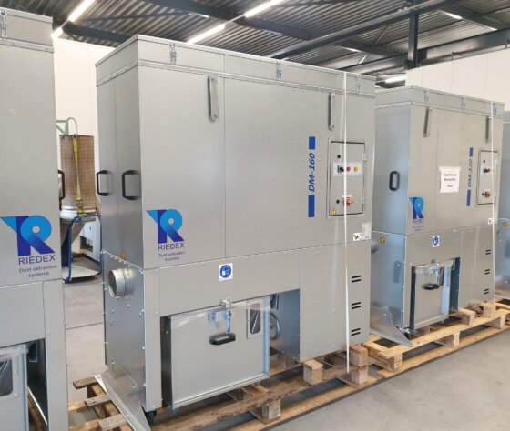 Afzuigunit Riedex DM 160-afbeelding